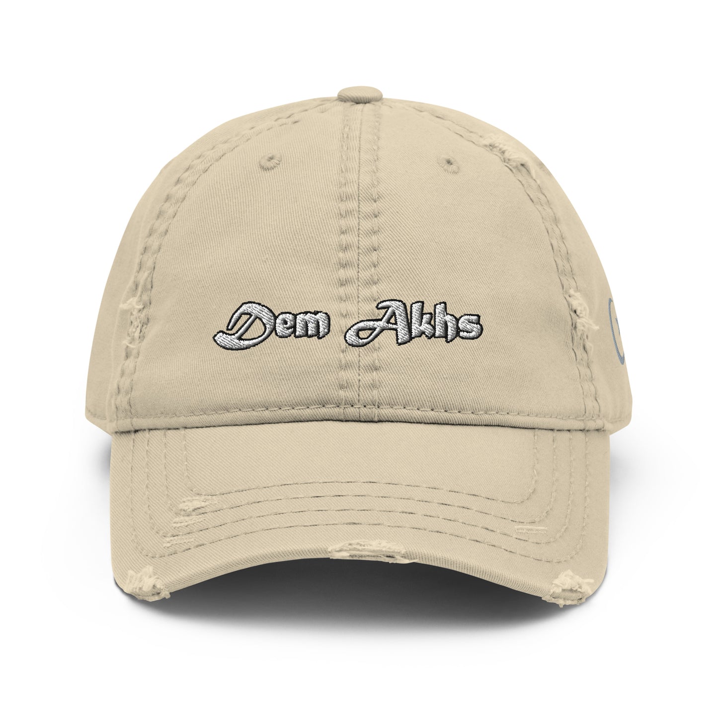 Dem Akhs Distressed Dad Hat